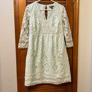 A Pea in the Pod dress size S mint green